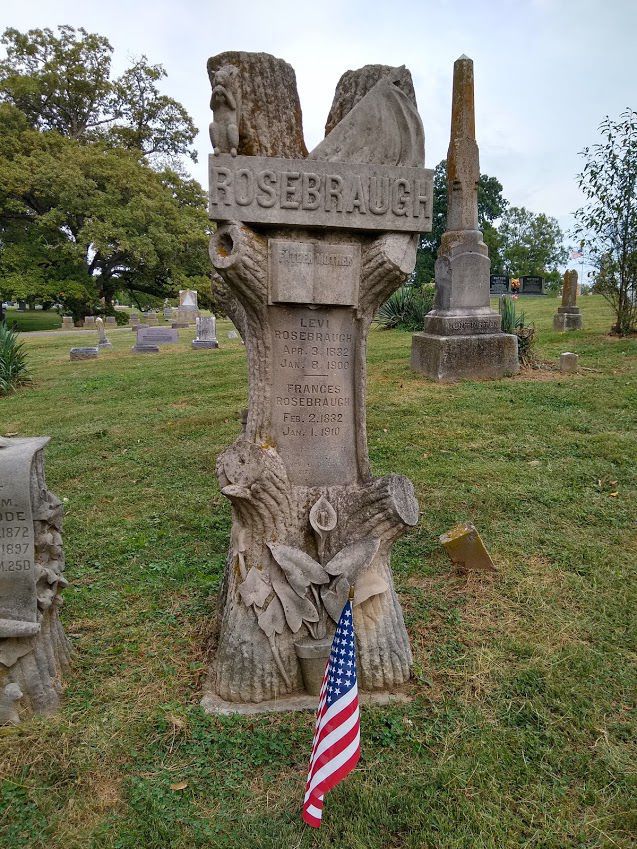Civil War veteran grave